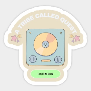 atcq listen now Sticker